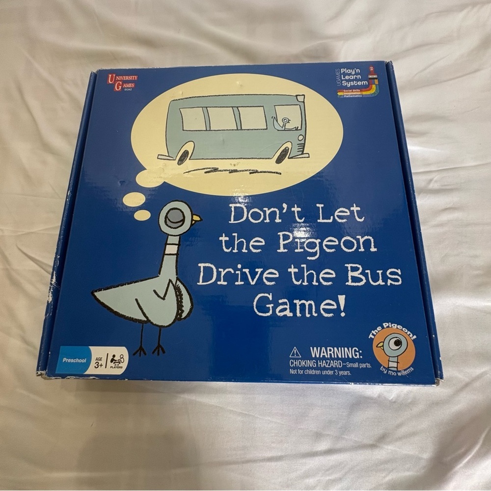 Blue 'Don't Let the Pigeon Drive the Bus' Game